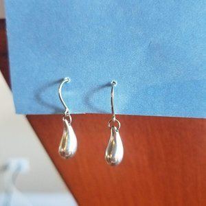 Tiffany Elsa Peretti Tear Drop Earrings